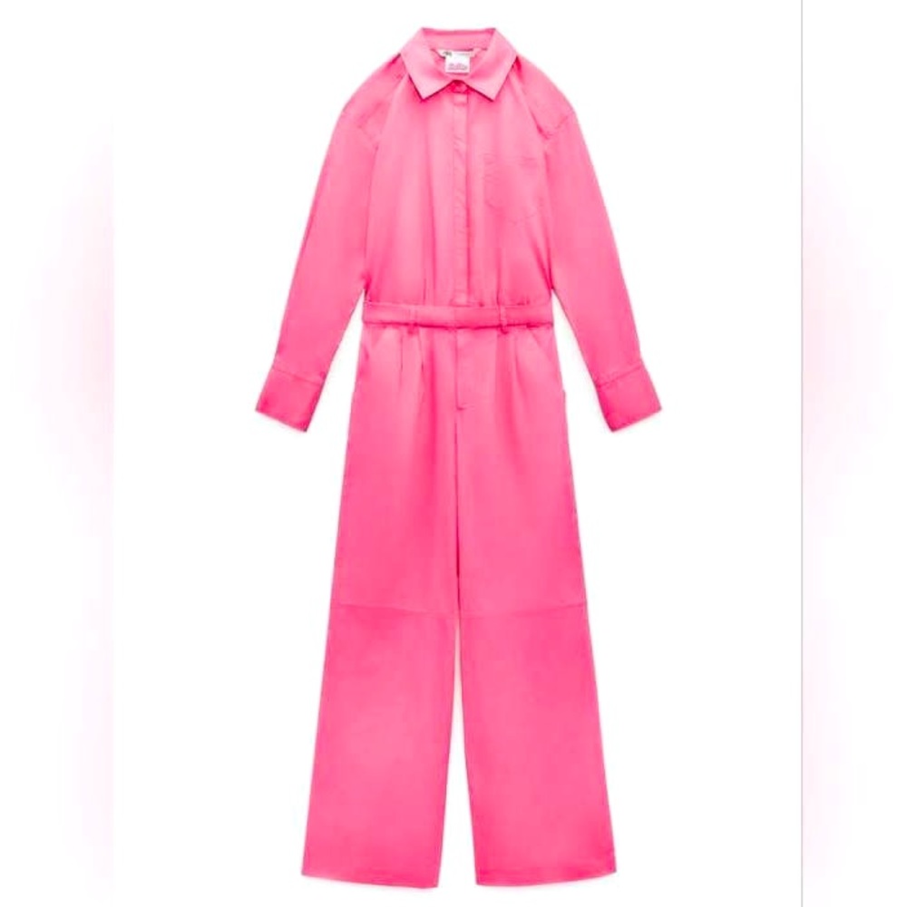 Zara Barbie Movie Pink Jumpsuit NWT